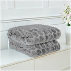 Blossom Heart Heavy Blanket | 200CM x 240CM | Grey