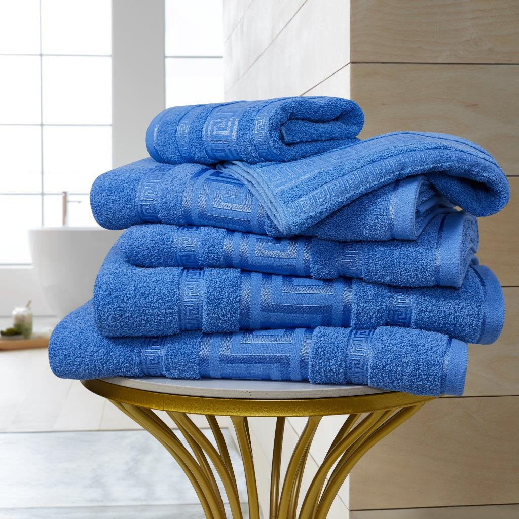 100% Egyptian Cotton Regent Greek Towels  | 9 Colours | 500 GSM