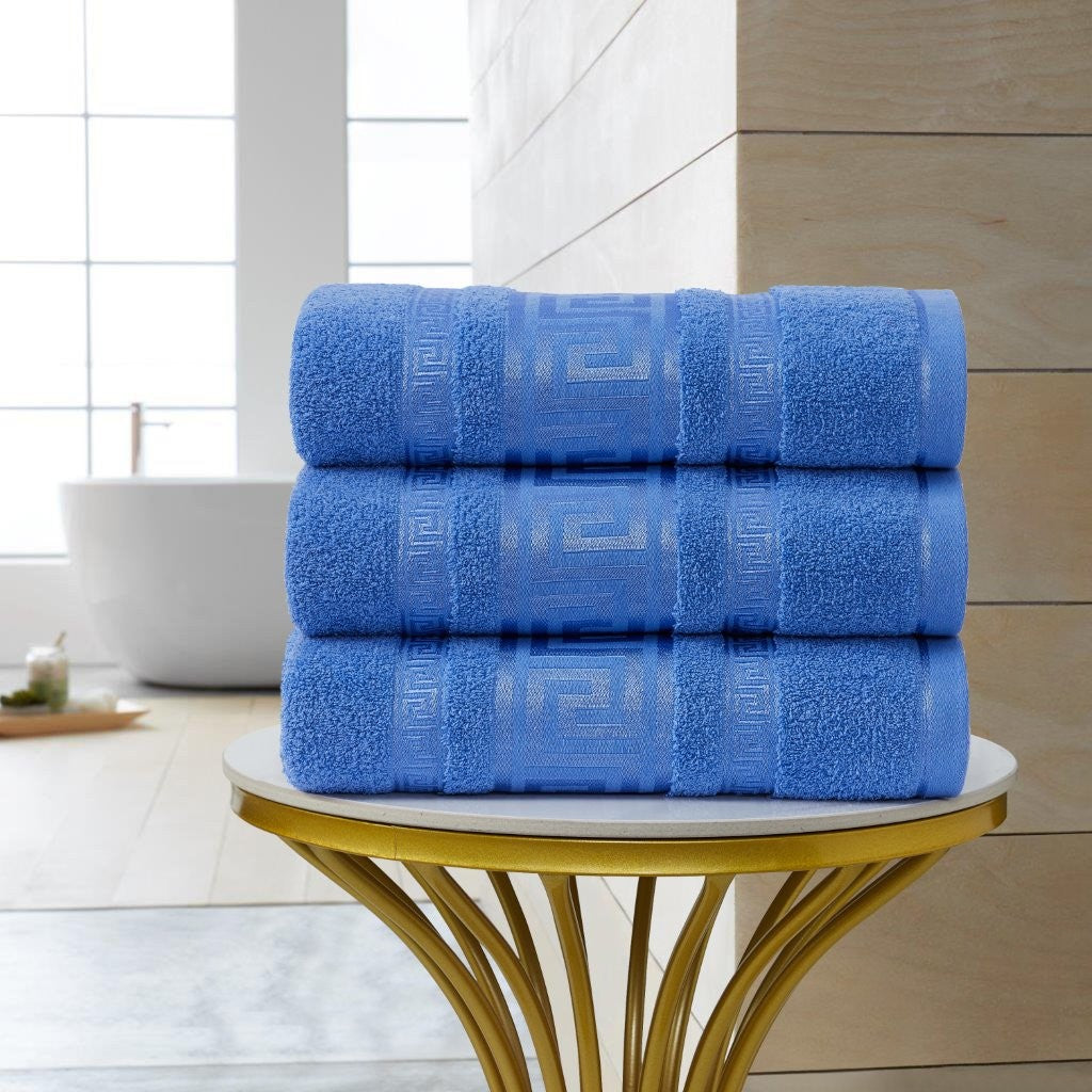 100% Egyptian Cotton Regent Greek Towels  | 9 Colours | 500 GSM