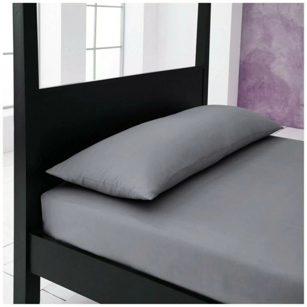 bolster pillow case dark grey