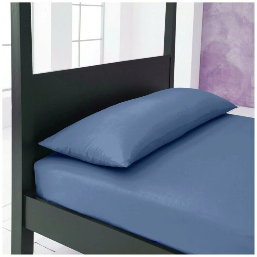 bolster pillow case sky blue