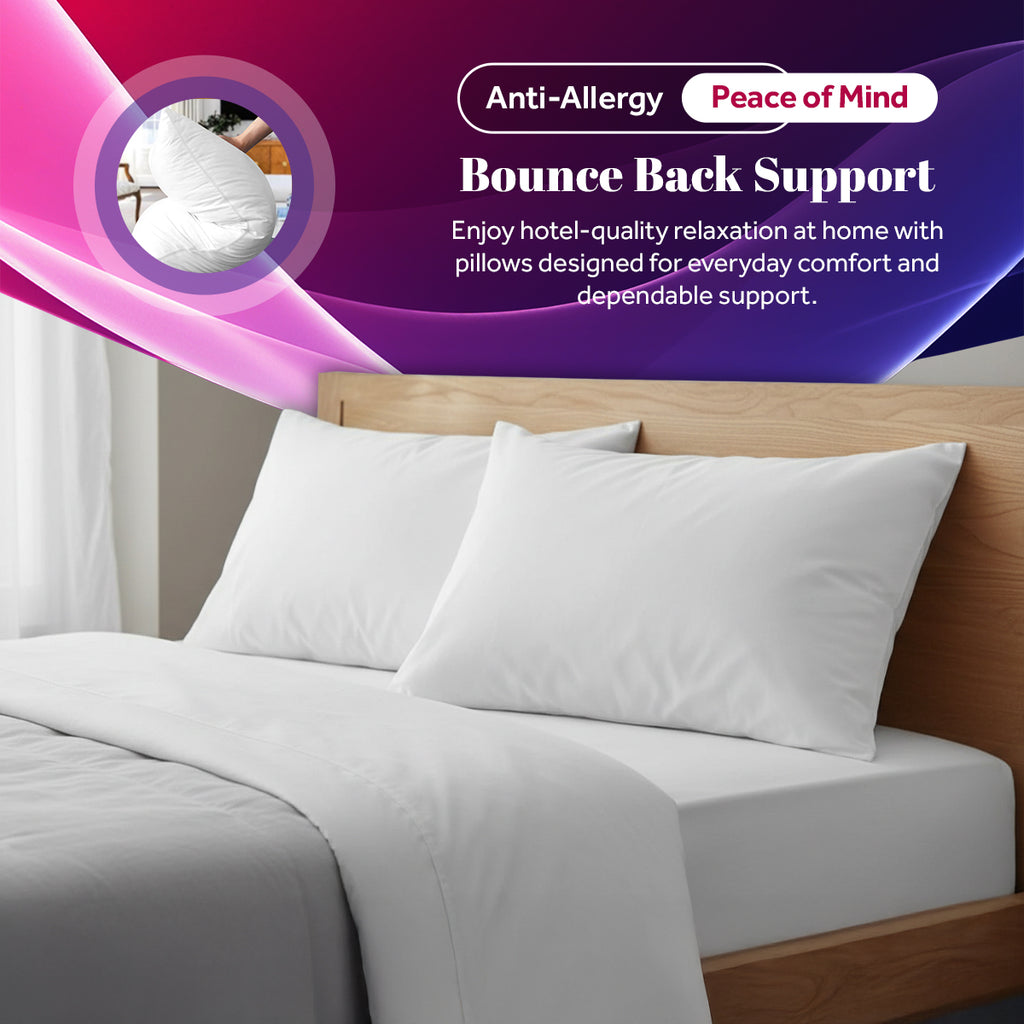 Bounce Back Anti Allergy Pillows