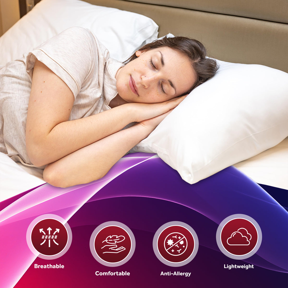 Bounce Back Anti Allergy Pillows