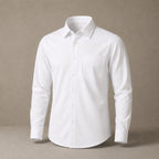 Boys White School Shirt Long Sleeve