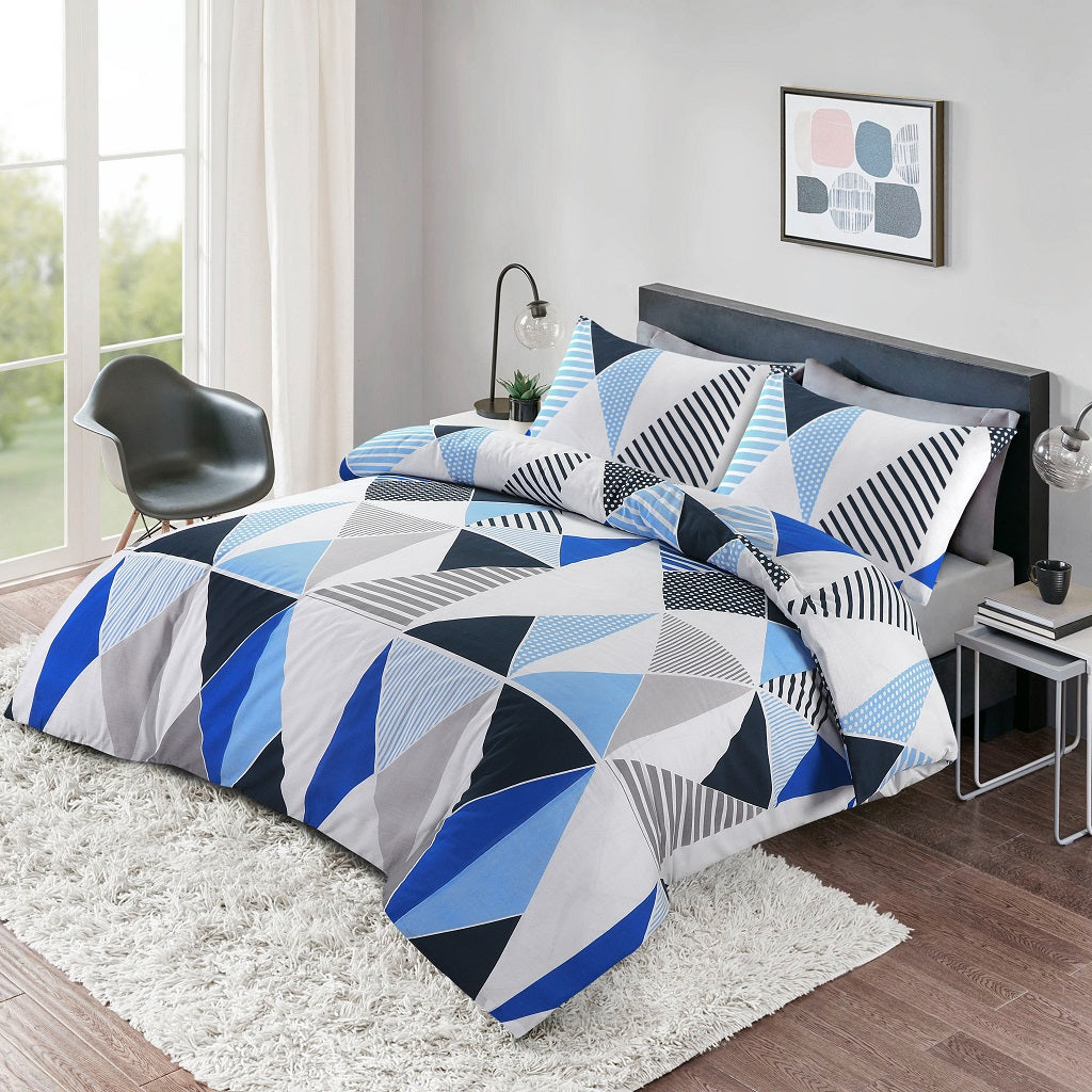 brandon printed duvet cover set
