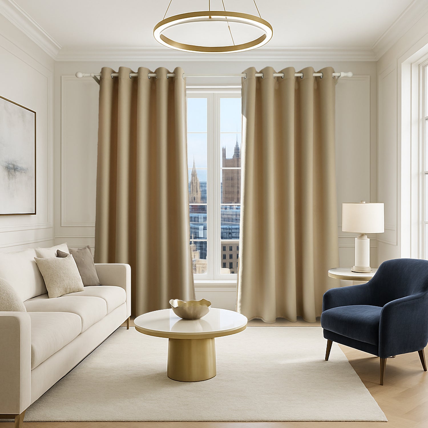 Britannia Velvet Blackout Curtains | 4 Colours