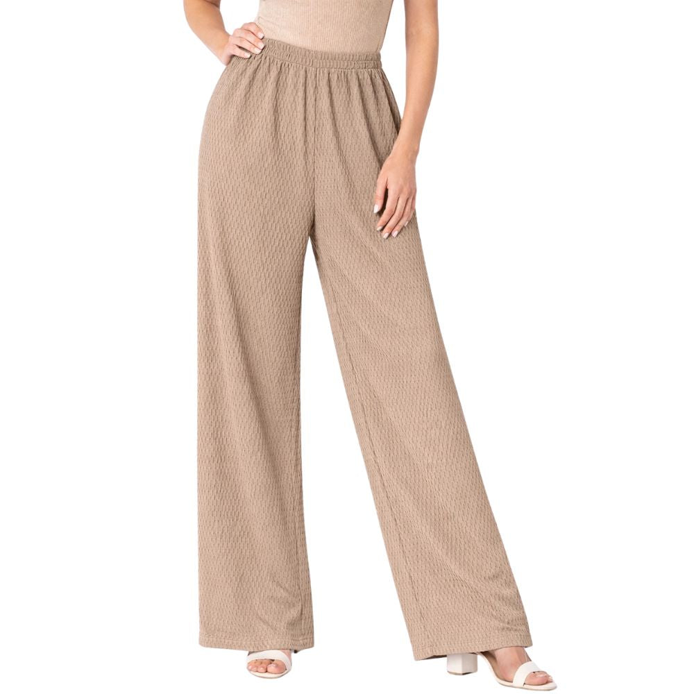 Waffle Palazzo Trousers | 7 Colours