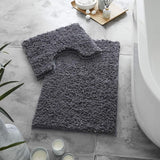 Zero Twist Non Slip Bath Mat Set  | 12 Colours Available