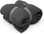 Popcorn Fleece Throws | 18 Colours