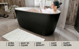 Zero Twist Non Slip Bath Mat Set  | 12 Colours Available
