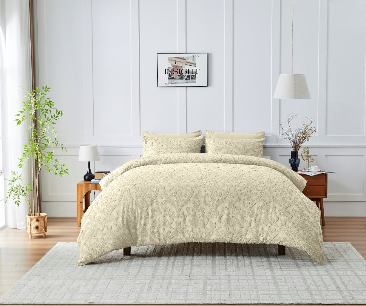 Tufted Cambi Duvet Cover Set | 4 Colours