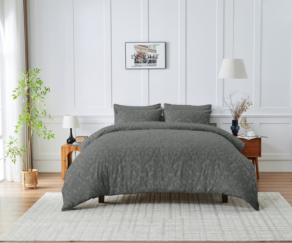 Tufted Cambi Duvet Cover Set | 4 Colours