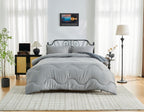 Charcoal / Grey Coverless Duvet & Pillowcases Set | TOG 10.5