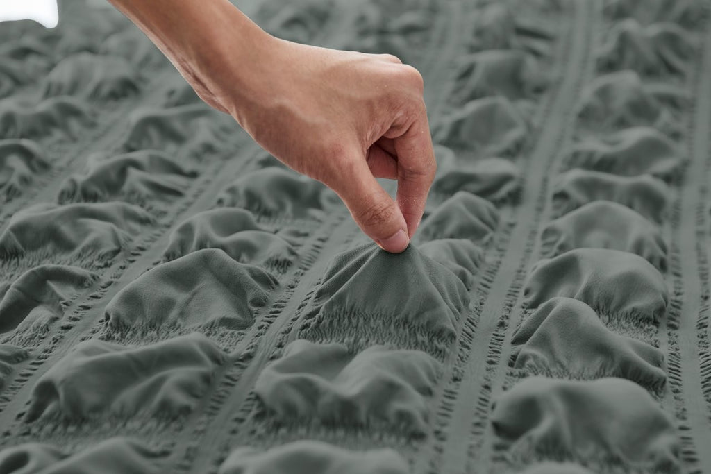 Seersucker Ripon Duvet Cover Set | 6 Colours