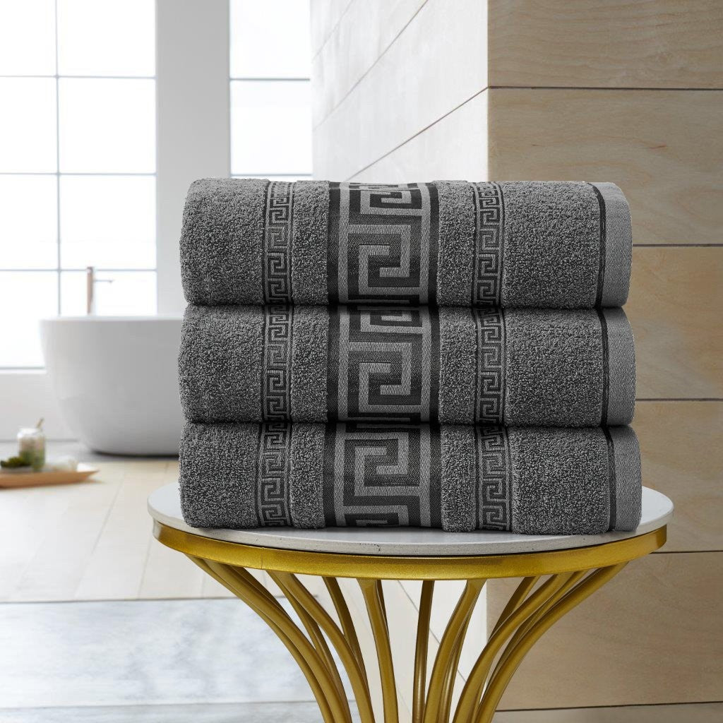 100% Egyptian Cotton Regent Greek Towels  | 9 Colours | 500 GSM