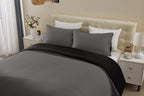 Soft Touch Reversible Plain Duvet Cover Set | 6 Colours