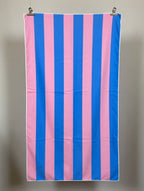 Clashing Stripe Beach Towel | 3 Colours | 152CM × 71CM