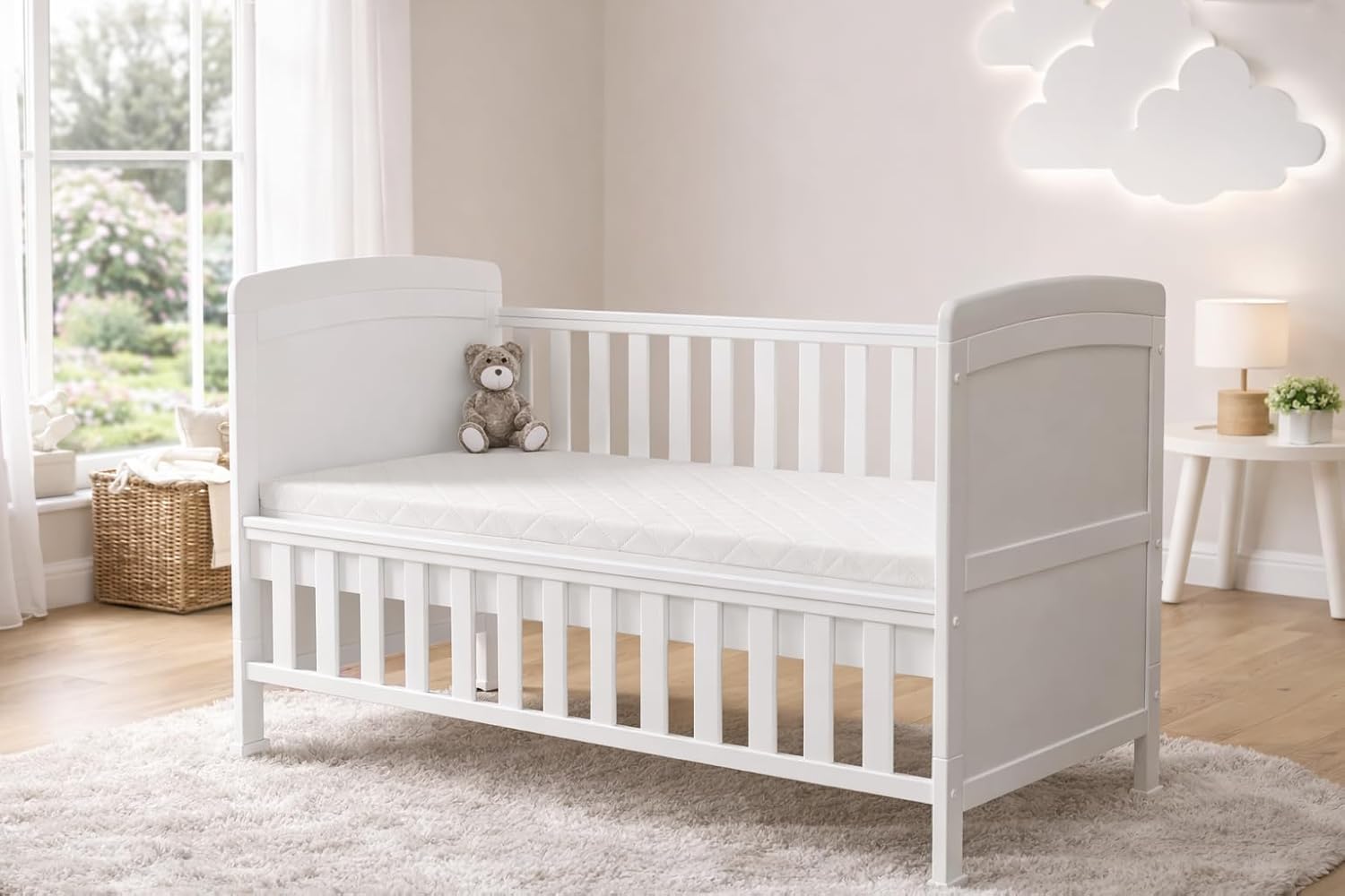 Baby Cot Bed Mattress | 80 × 51 × 4 cm