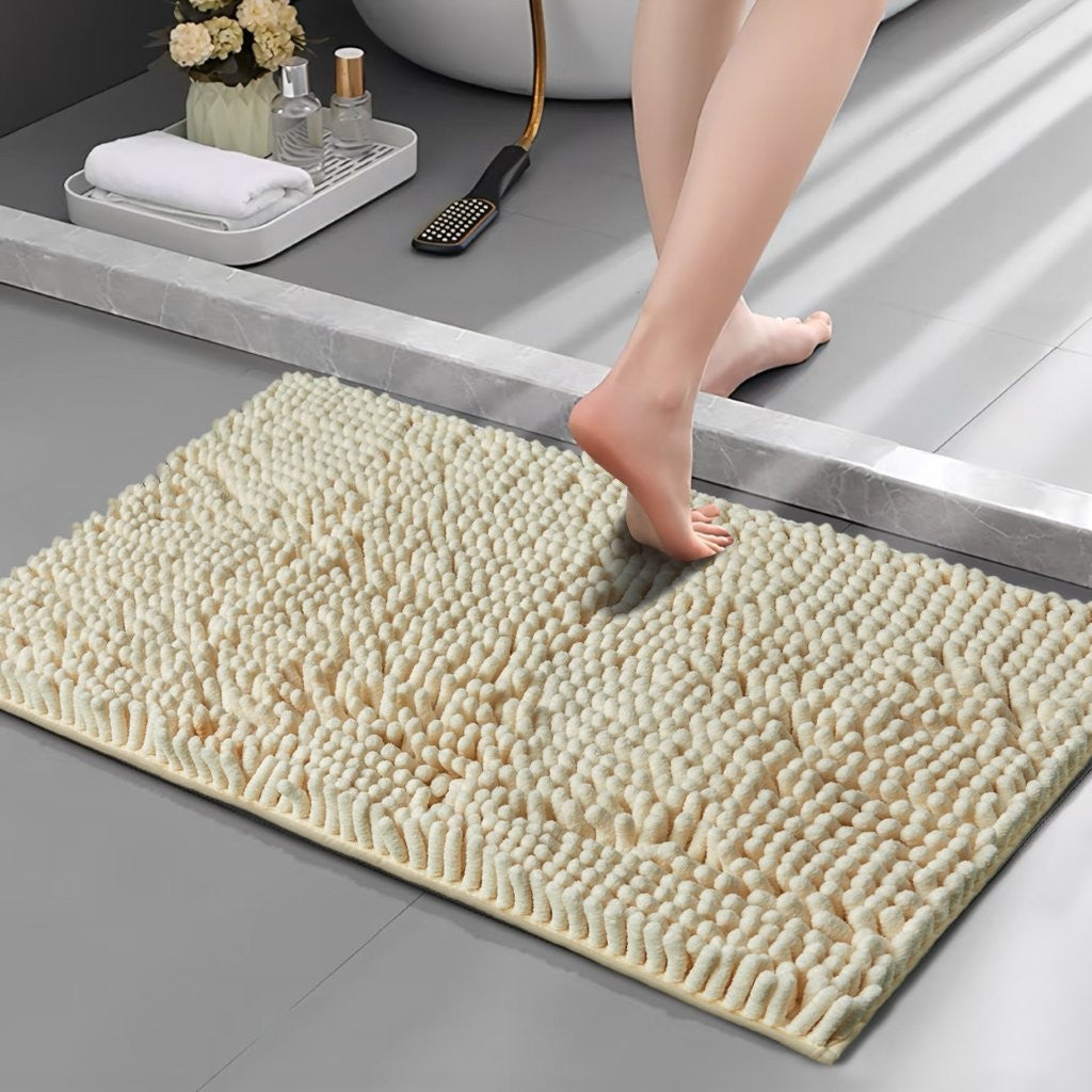 New Miami Loop Non Slip Bath Mat | 11 Colours Available