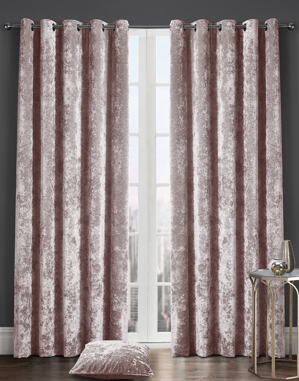 Crushed Velvet Curtains | 6 Colours