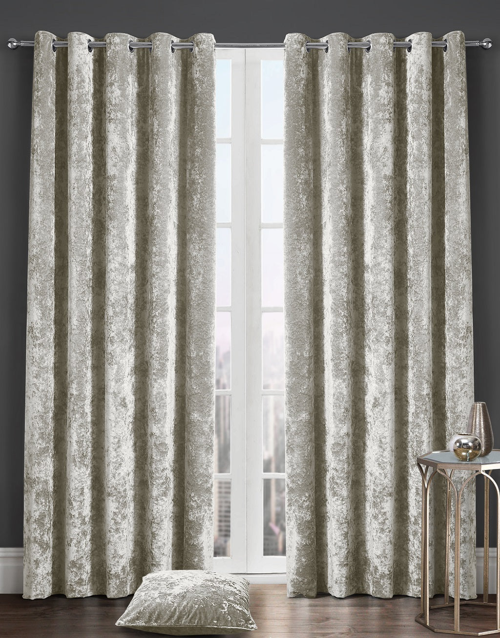 Crushed Velvet Curtains | 6 Colours