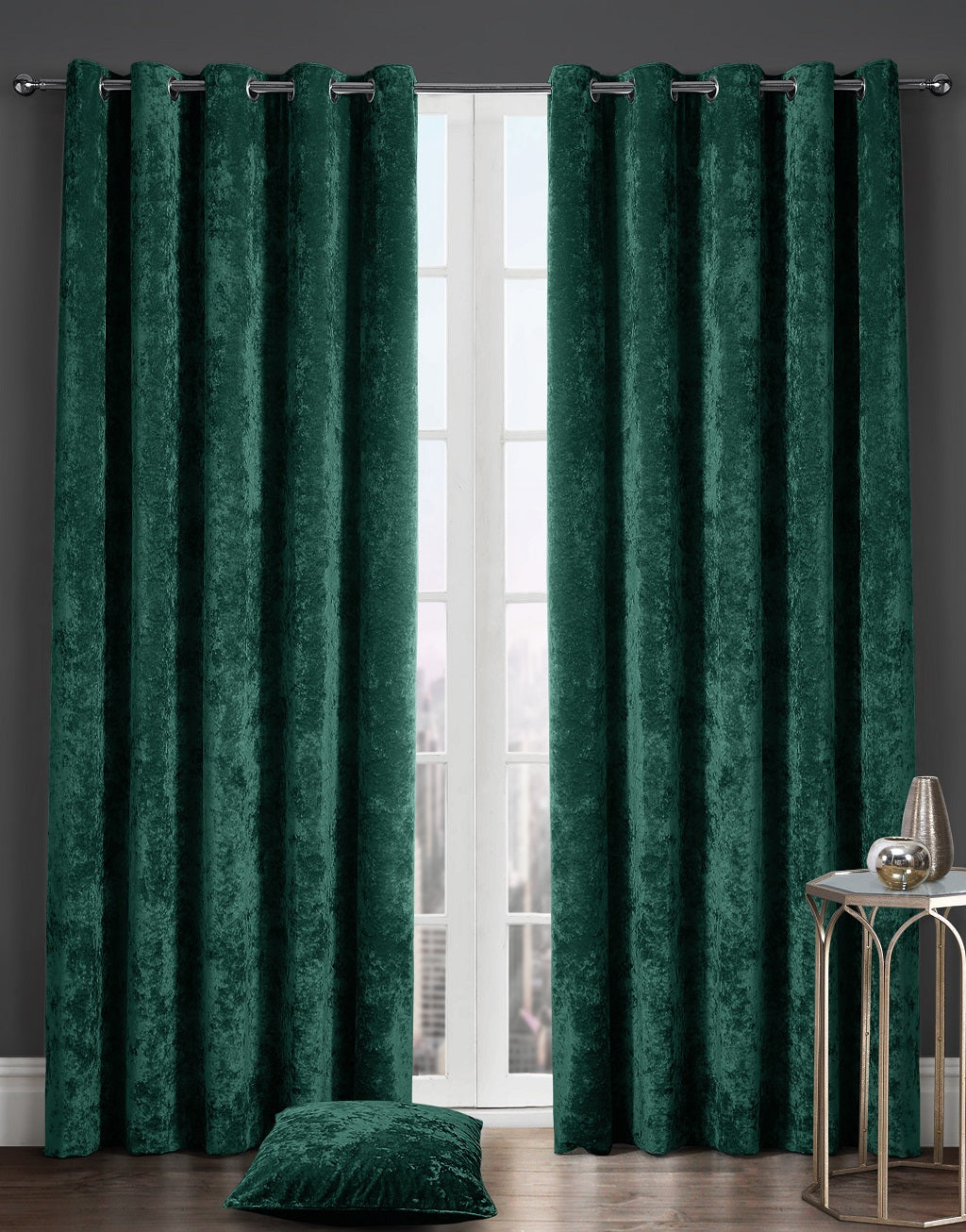 Crushed Velvet Curtains | 6 Colours