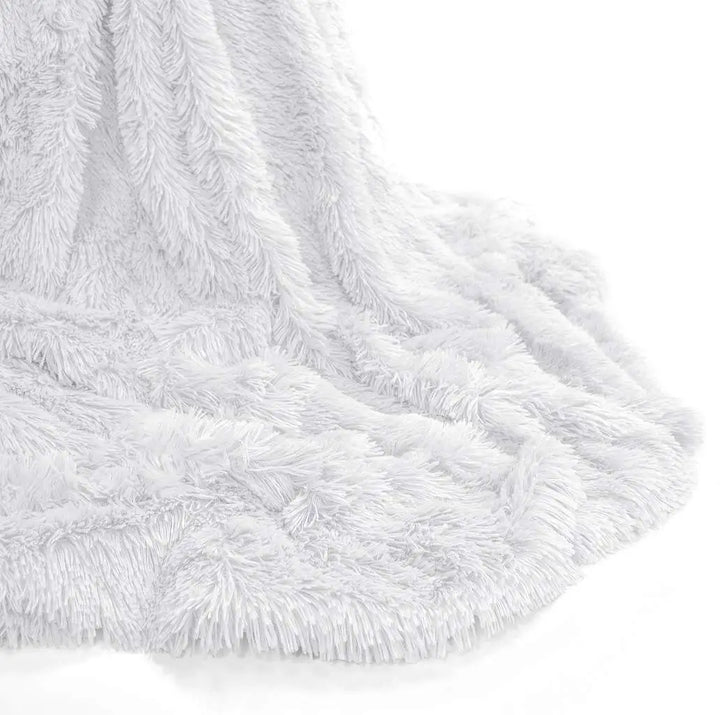 cuddle throws white
