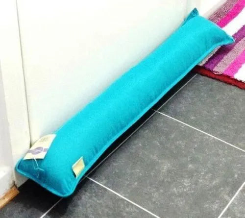 teal door draught stopper