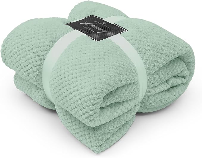 Popcorn Fleece Throws | 18 Colours