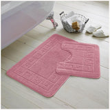 Greek Non-Slip Bath Mat Set  | 23 Colours Available