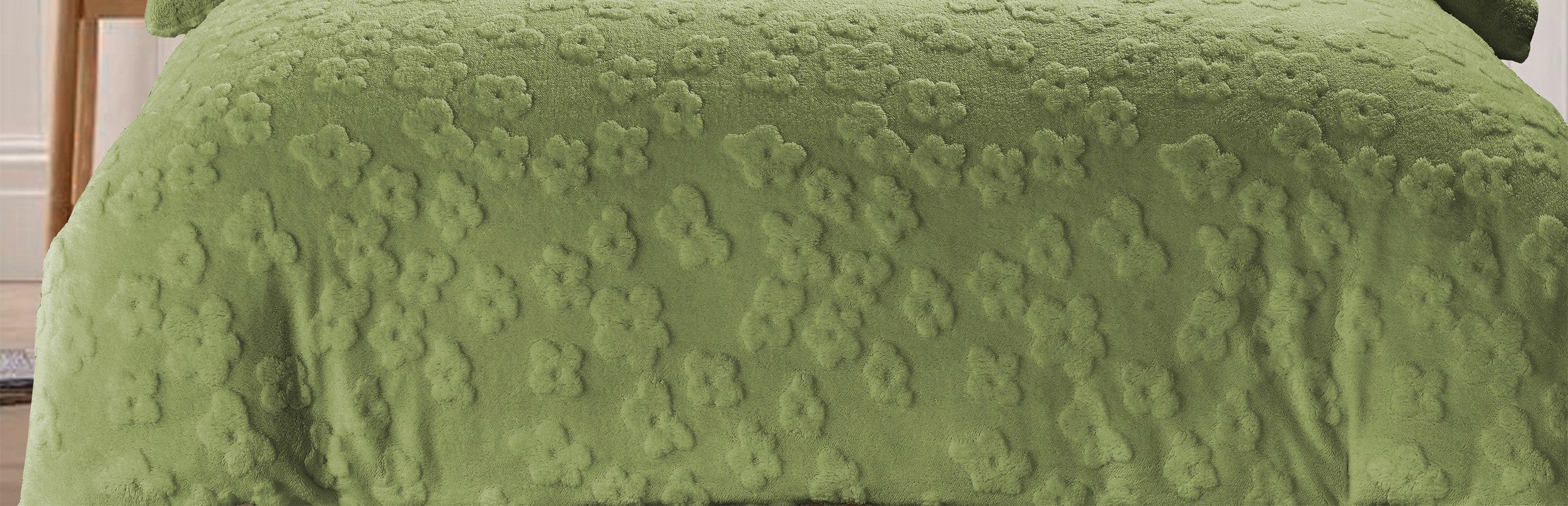 Daisy Teddy Fleece Duvet Cover Set | 3 Colours