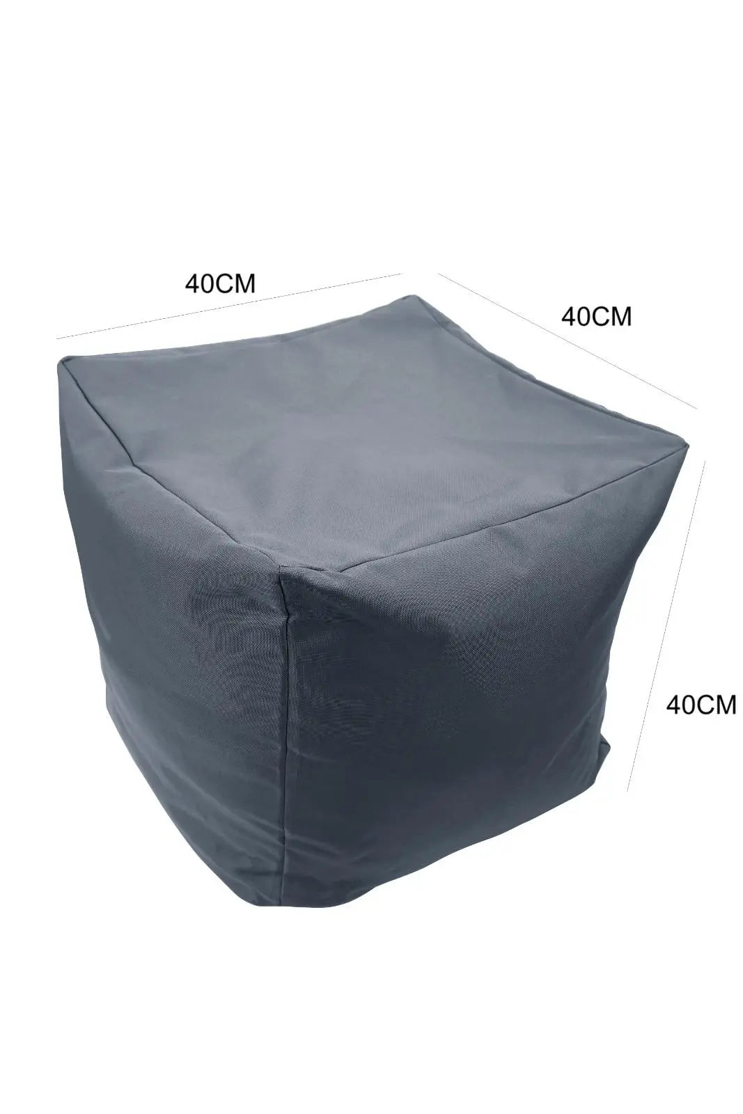 dark grey waterproof beans bag