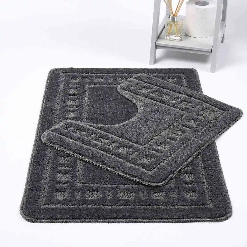 diem bath mat grey