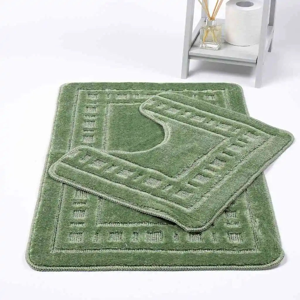 diem bath mat sagegreen