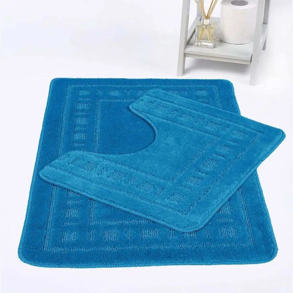 diem bath mat teal