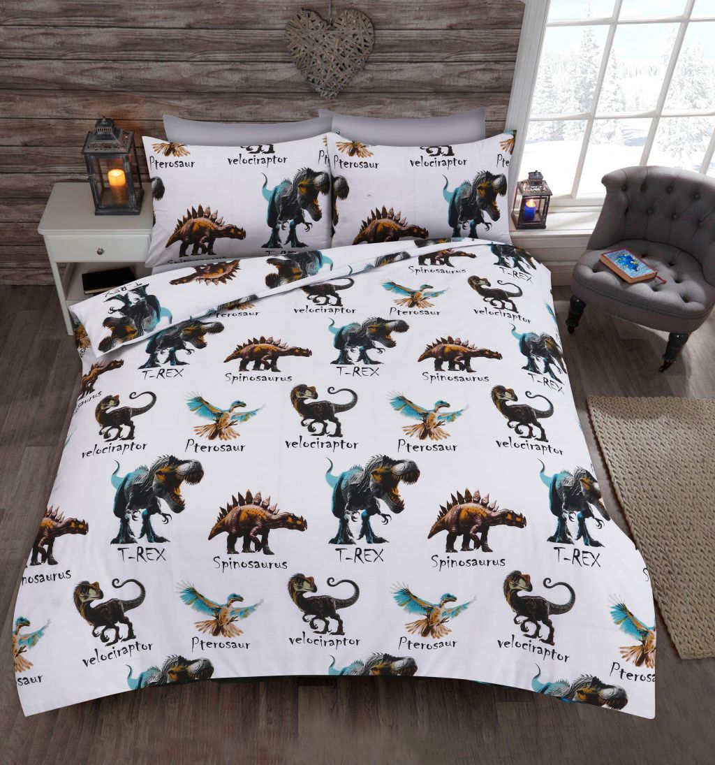 Dinosaur Duvet Cover Set