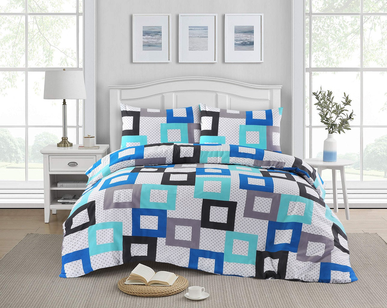 douglas printed duvet cover set