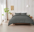 Durham Seersucker Duvet Cover Set | 4 Colours