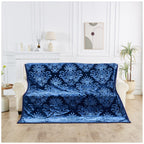 Embossed Heavy Blanket | 200CM x 240CM | Navy