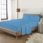 100% Brushed Cotton Flannelette Flat Sheet | 10 Colours