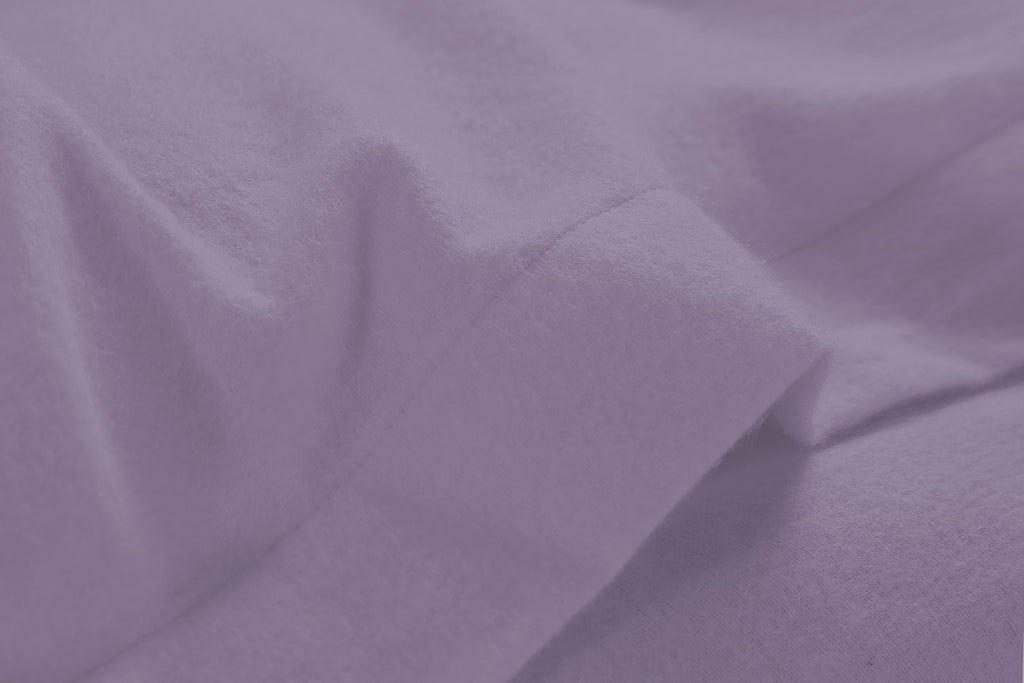 100% Brushed Cotton Flannelette Pair of Pillow Cases | 10 Colours