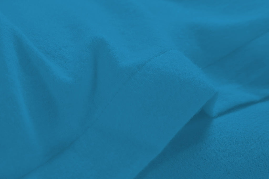 Flannelette Plain Duvet Cover Set | 10 Colours