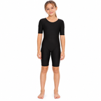Girls Black Swimming Costume | Lightweight & Stretchable
