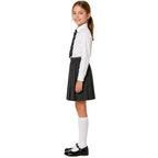 Pack of 2 Girls Plain Pull-On Box Pleated Skirts | 7 Colours