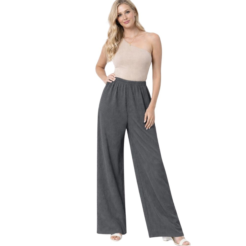 Waffle Palazzo Trousers | 7 Colours