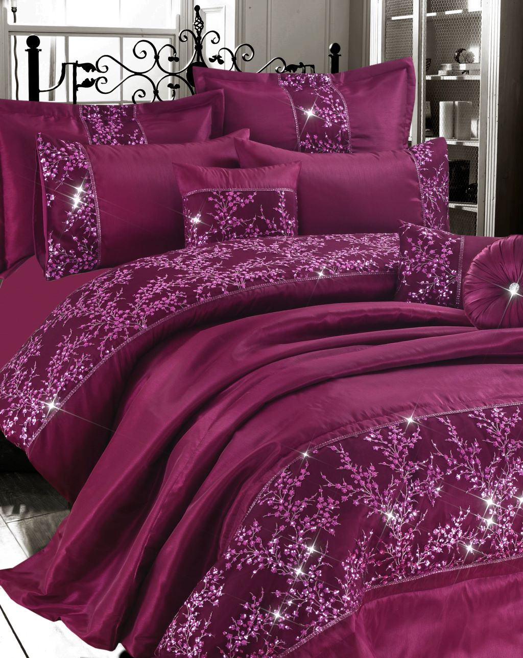 Gigi Embroidered Duvet Cover Set | 3 Colours