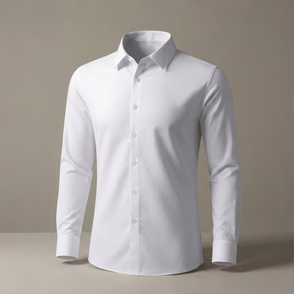 Girls White School Blouse Long Sleeve