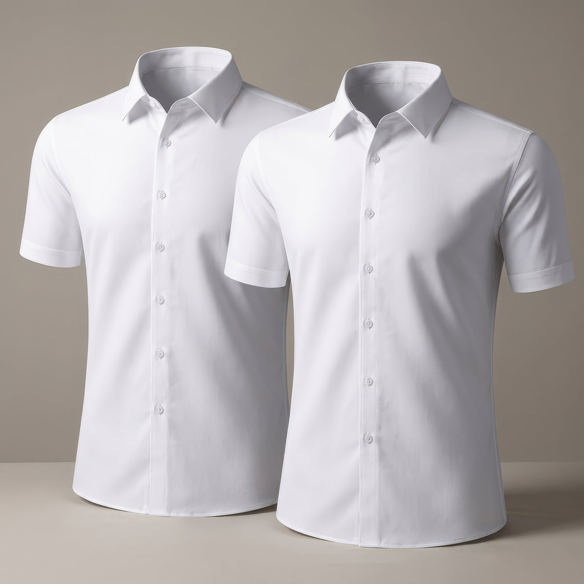 Pack of 2 Girls White School Blouse Short Sleeve