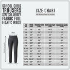 Grey Jersey Pull-On School Trouser – Full Elasticated Waist
