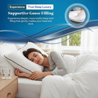 Goose Feather & Down Pillows | Pack of 2